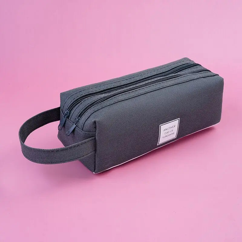 Large Capacity Pencil Case Kawaii Stationery Organizer School Office Supplies Back to School Pencil Boxes for Girls Boy