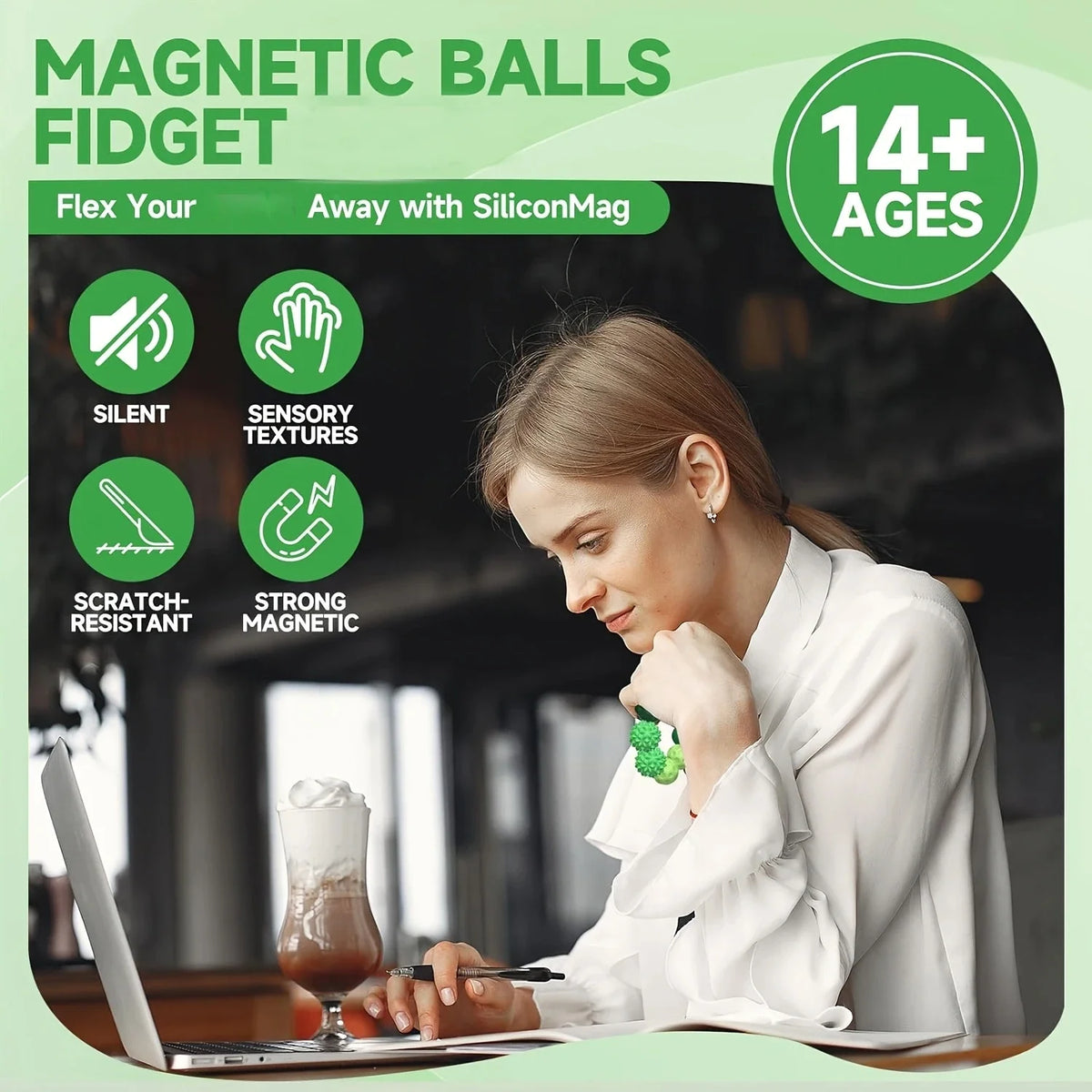 Magnetic Massage Balls Hand Acupuncture Ball Massage Massager Roller for Hand Exercise Physical Therapy