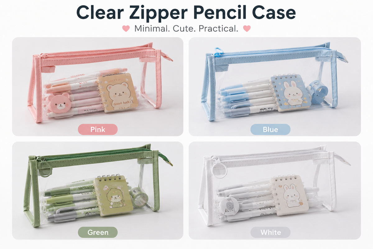 Transparent Pencil Case
