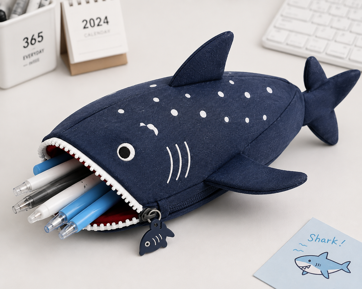 Shark Pencil Case