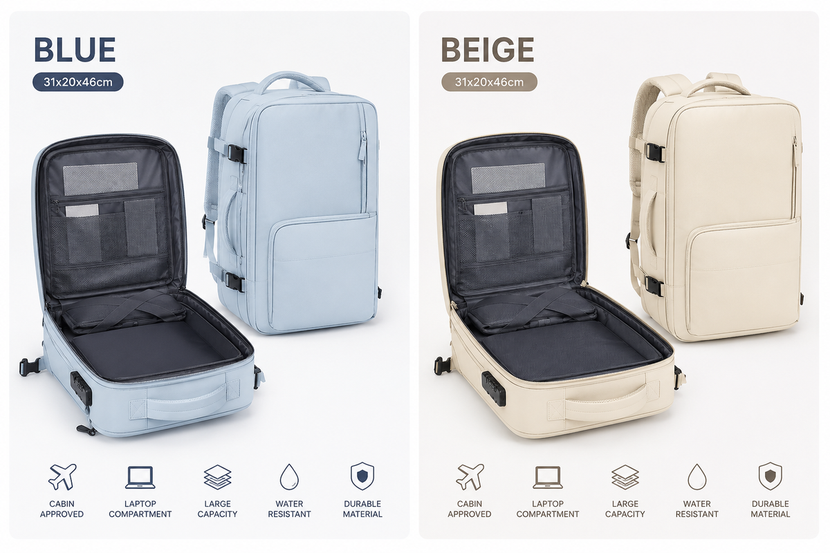 Large Travel & School Backpack