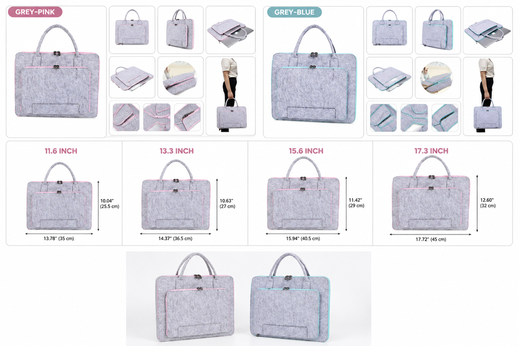 Felt Laptop Sleeve Bag