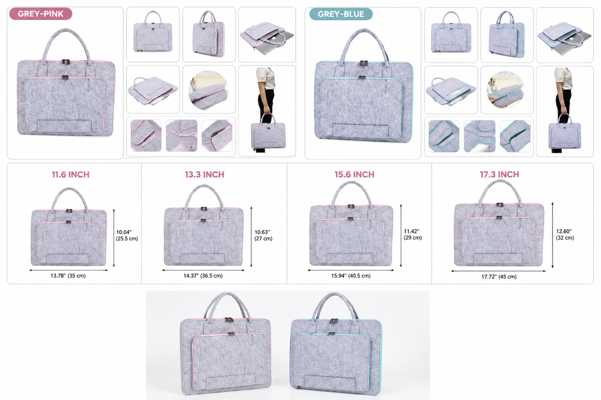 Felt Laptop Sleeve Bag