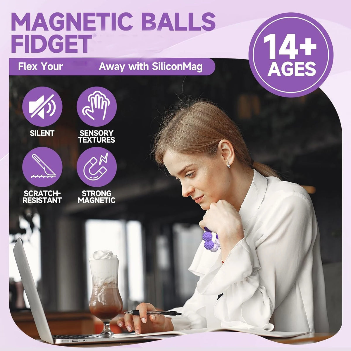Magnetic Massage Balls Hand Acupuncture Ball Massage Massager Roller for Hand Exercise Physical Therapy