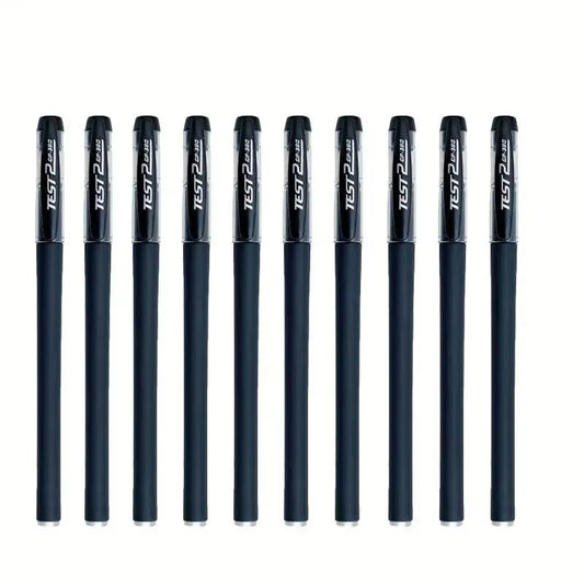10Pcs Gel Pen Set: Perfect for Students Exams Office